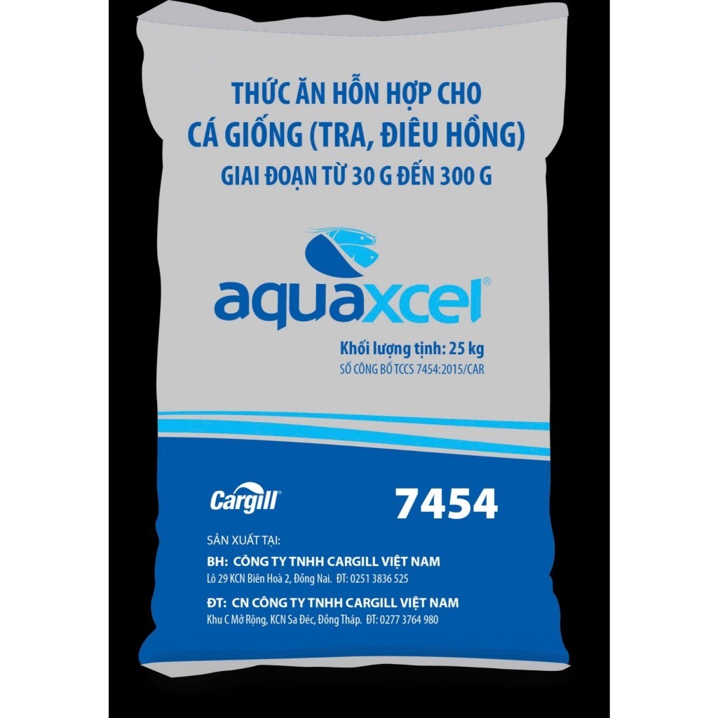 1kg Cám Cargill 7404, 7454, 7562, cho cá giống, cá cảnh, cá thịt, cá chép, cám câu cá - thuơg hiệu M