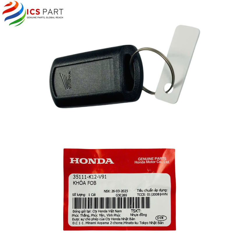 35111K12V91 |  Chìa Khóa FOB, Remote, Điều Khiển Từ Xa Thông Minh       Lead 125 LEAD 125 K12 2016 -