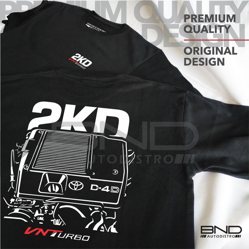 Áo thun Toyota 2kd Vnt Turbo