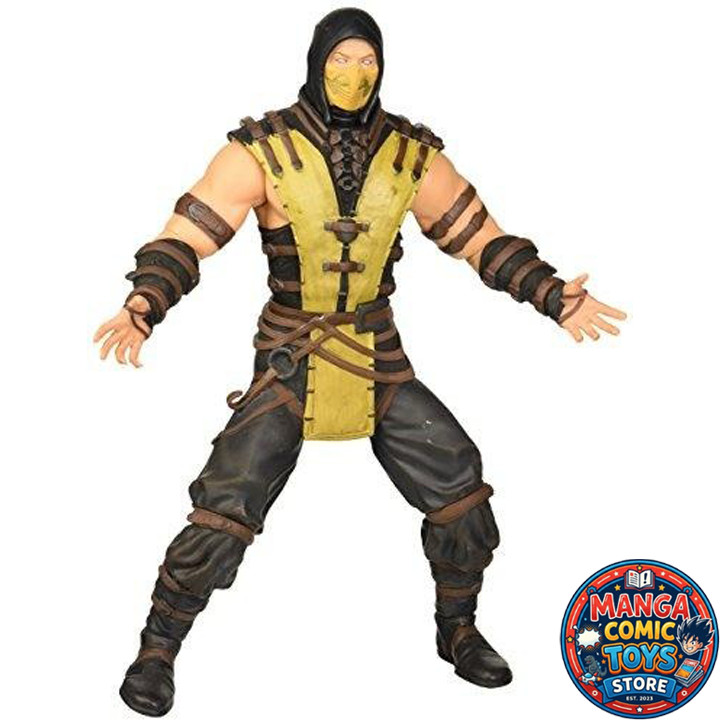 [MCTS] (2nd Chân Custom Dài Hơn) Mô Hình Nhân Vật Mezco Toyz Mortal Kombat X Scorpion
