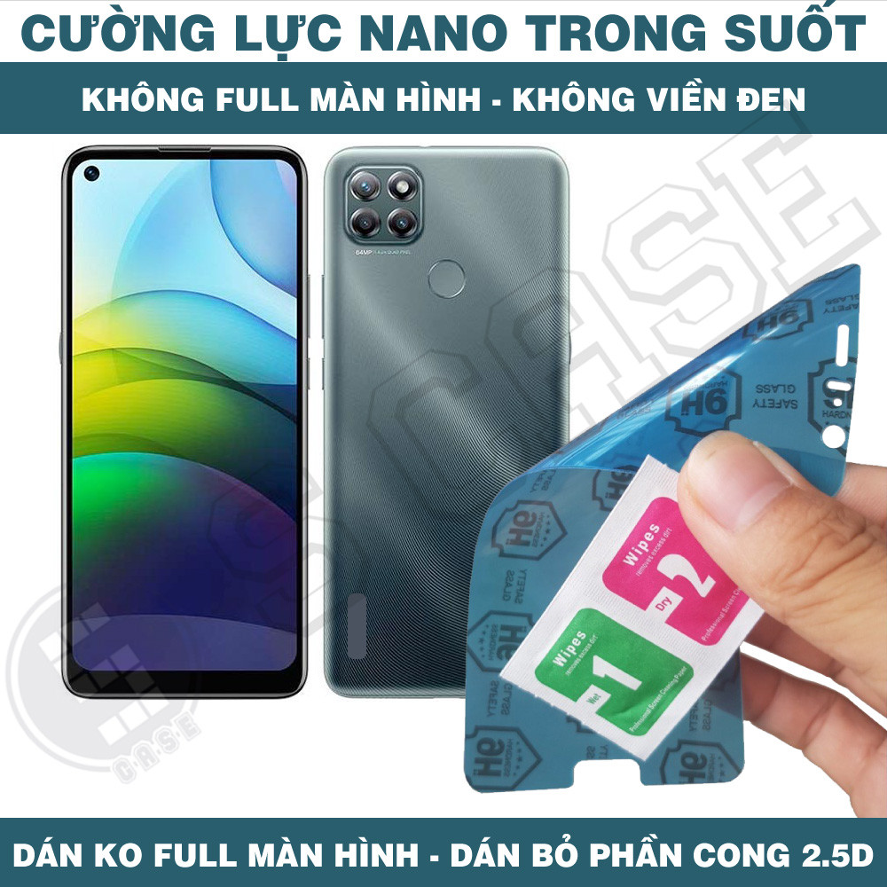 Cường Lực Nano Cho Lenovo K12 Pro K10 Plus K10 note - Trong Suốt, Không Full Màn, Không Viền Đen