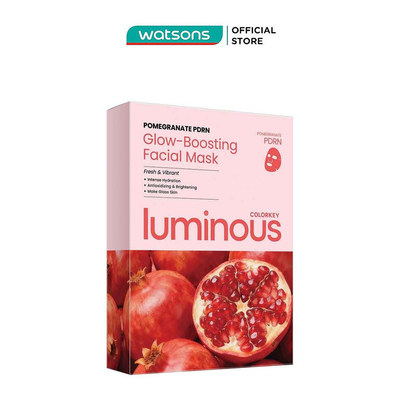 Mặt Nạ Colorkey Luminous Pomegranate PDRN Glow-Boosting Facial Mask 25mlx10