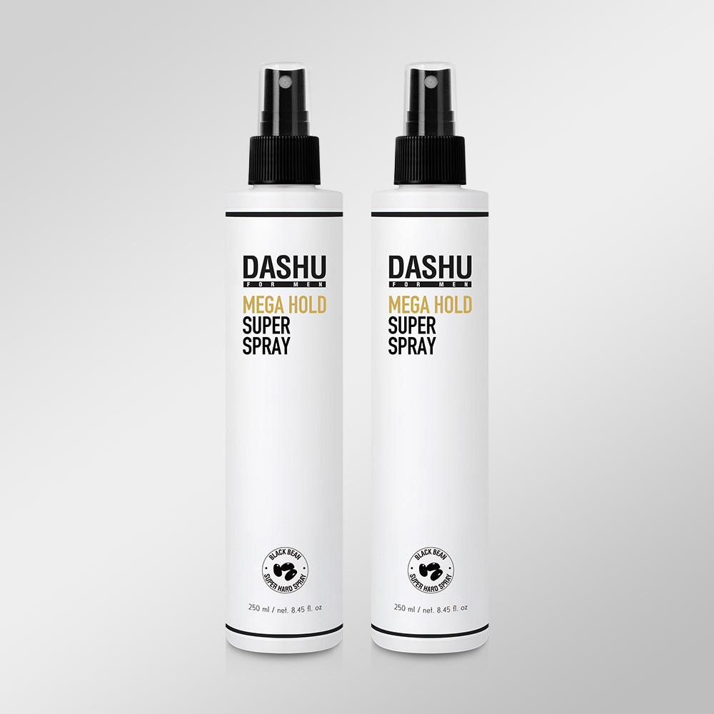 [1 + 1] DASHU For Men Premium Mega Hold Super Spray 250ml