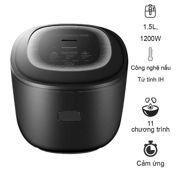 Nồi cơm cao tần Panasonic SR-HL151KRA 1.5 lít Bảo hành hãng