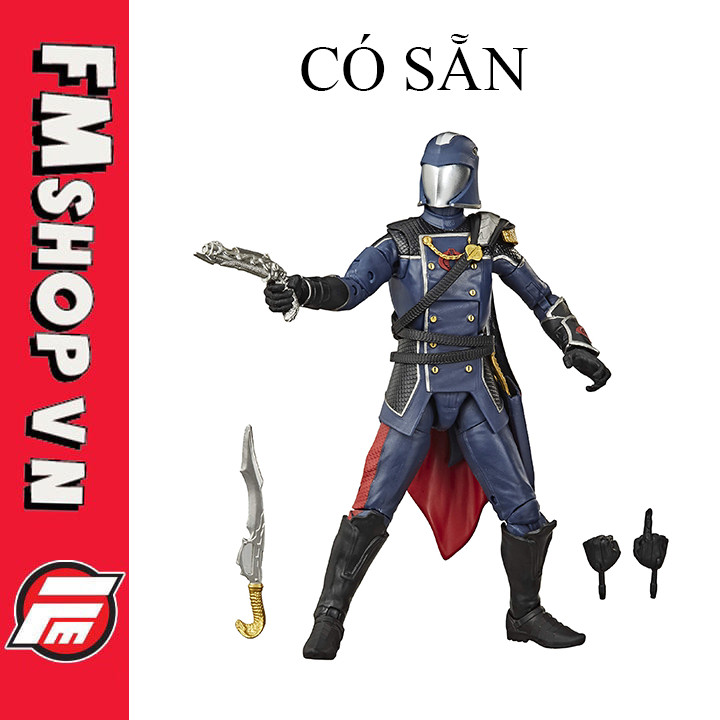 (New) Mô Hình Nhân Vật Gi Joe Classified Series Cobra Commander
