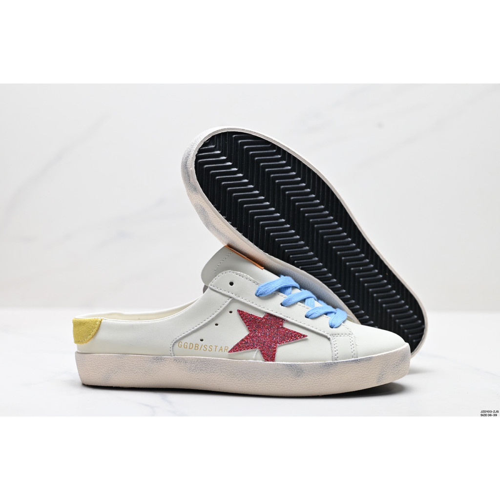 Giày thể thao Golden Goose Super-Star Sabot cổ thấp size 36-39