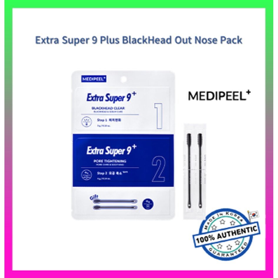 [MEDIPEEL] Gói mũi BlackHead Out Extra Super 9 Plus
