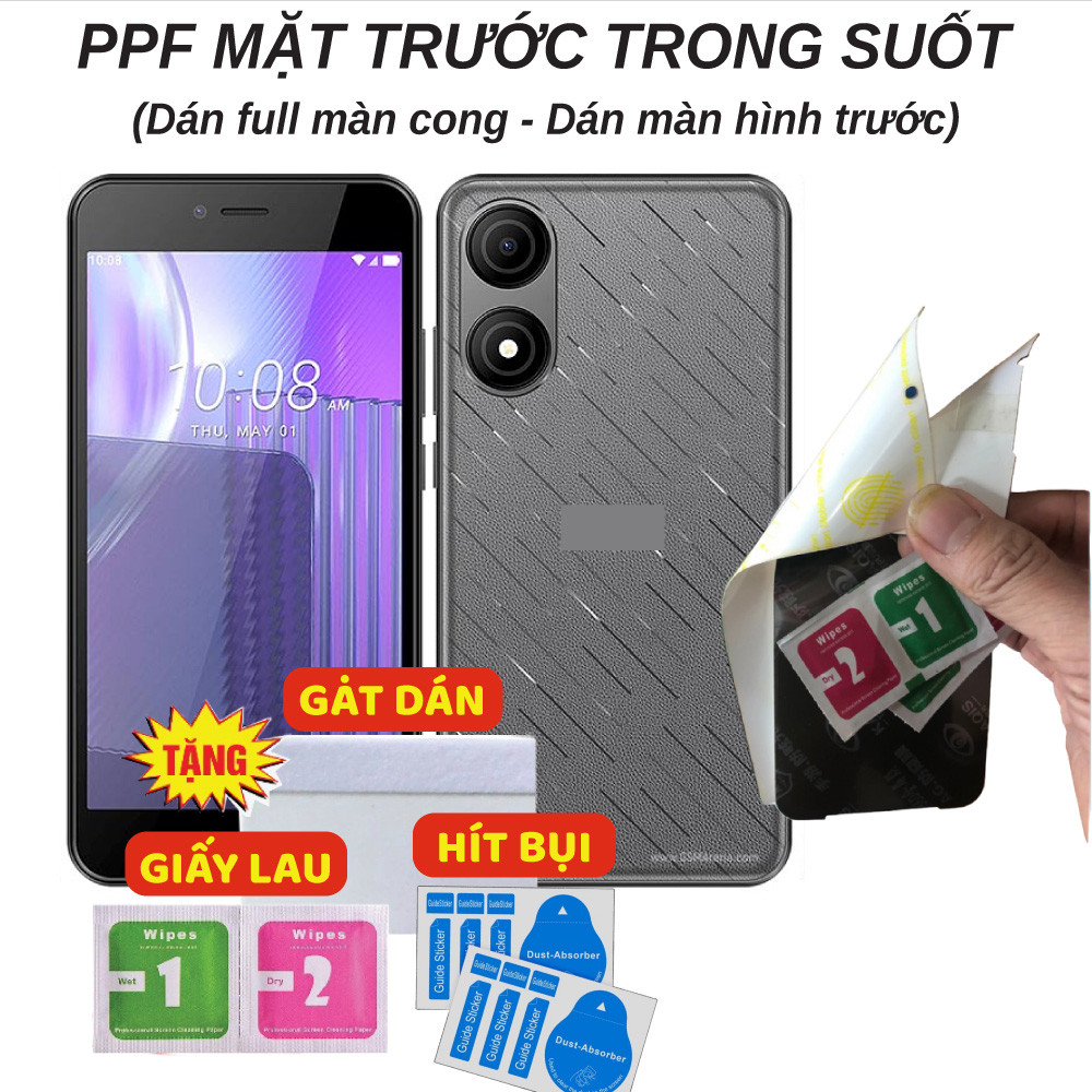 Dán PPF Full Màn Trong Suốt Cho HTC E5 Lite E5 Wildfire E4 Plus