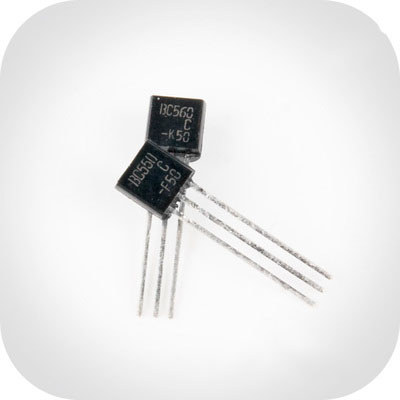 Bộ 50 BC550C + BC560C mỗi 25 chiếc BC550 BC560 TO92 Transistor DIP 3 45V 0.1A ĐẾN 92