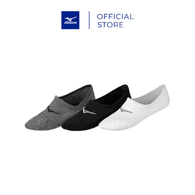 Vớ/Tất chạy bộ UNISEX SUPER SHORT SOCKS 3P - Trắng Đen Xám J2GX0055Z77