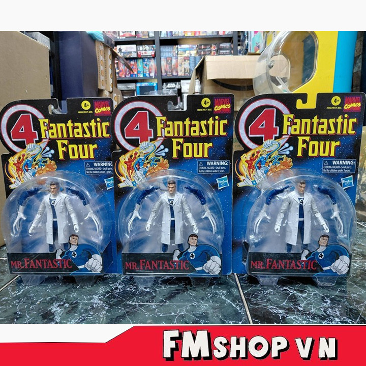 (New) Mô Hình Nhân Vật Marvel Legends Comic Fantastic Four Mr.Fantastic