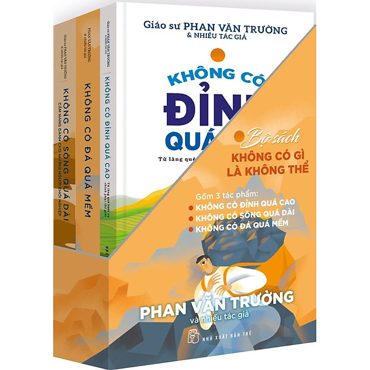 Sách Combo. Không có gì là không thể (Phan Văn Trường và nhiều tác giả) - 3 cuốn - NXB Trẻ