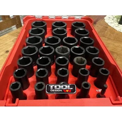 Khay sắp xếp 29 khẩu 1/2 milwaukee vào Packout 8435 - Tool Design Vn