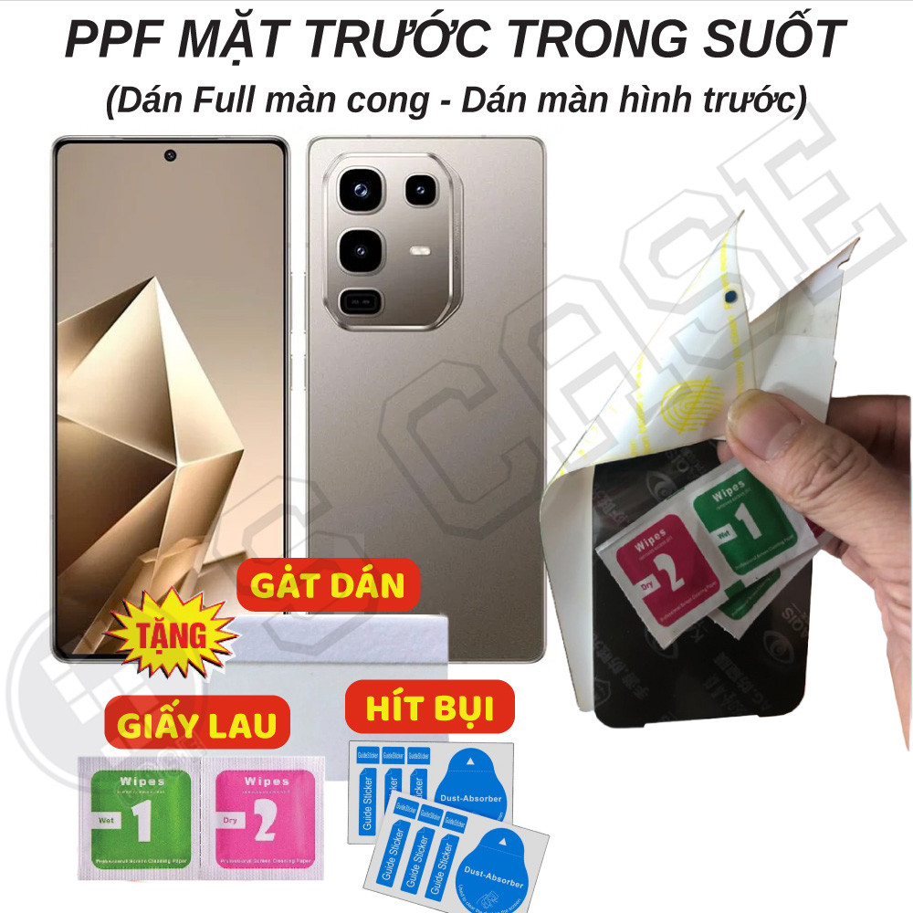 Dán PPF Full Màn Trong Suốt Cho infinix Note 50 Pro+ Note 50 Pro Bite 50s Note 50x