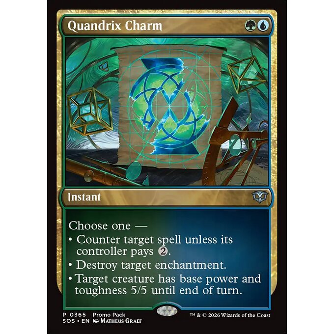 Magic: The Gathering - Secrets of Strixhaven - Quandrix Charm (365)