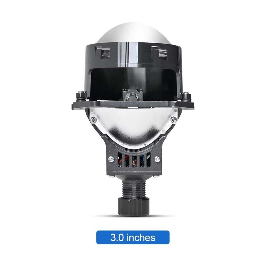 Đèn pha Bi-LED 55W Ống kính đơn Máy chiếu H4 H7 Phù hợp với thâm nhập ô tô xe máy 【 YOOSHOP HOT 】