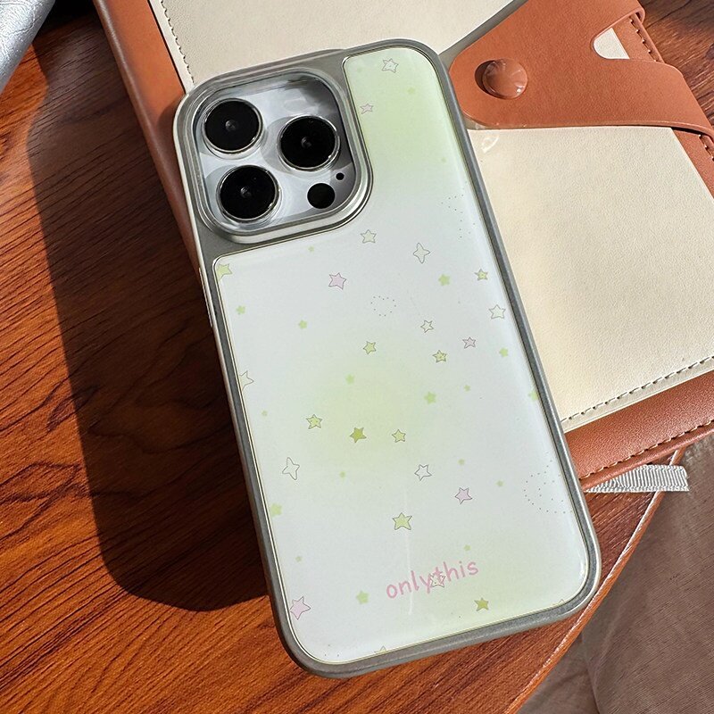 DD512 For iPhone 17 Pro Max Air 16 Pro 15 Plus 14 13 12 11 Electroplating Resin Drip Phone Case