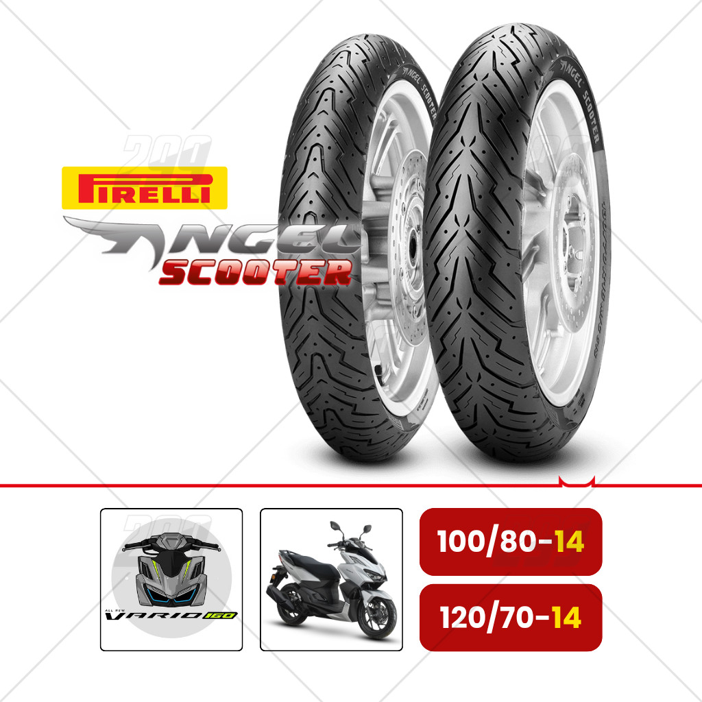 Cặp vỏ Pirelli Angel Scooter cho Vario 160