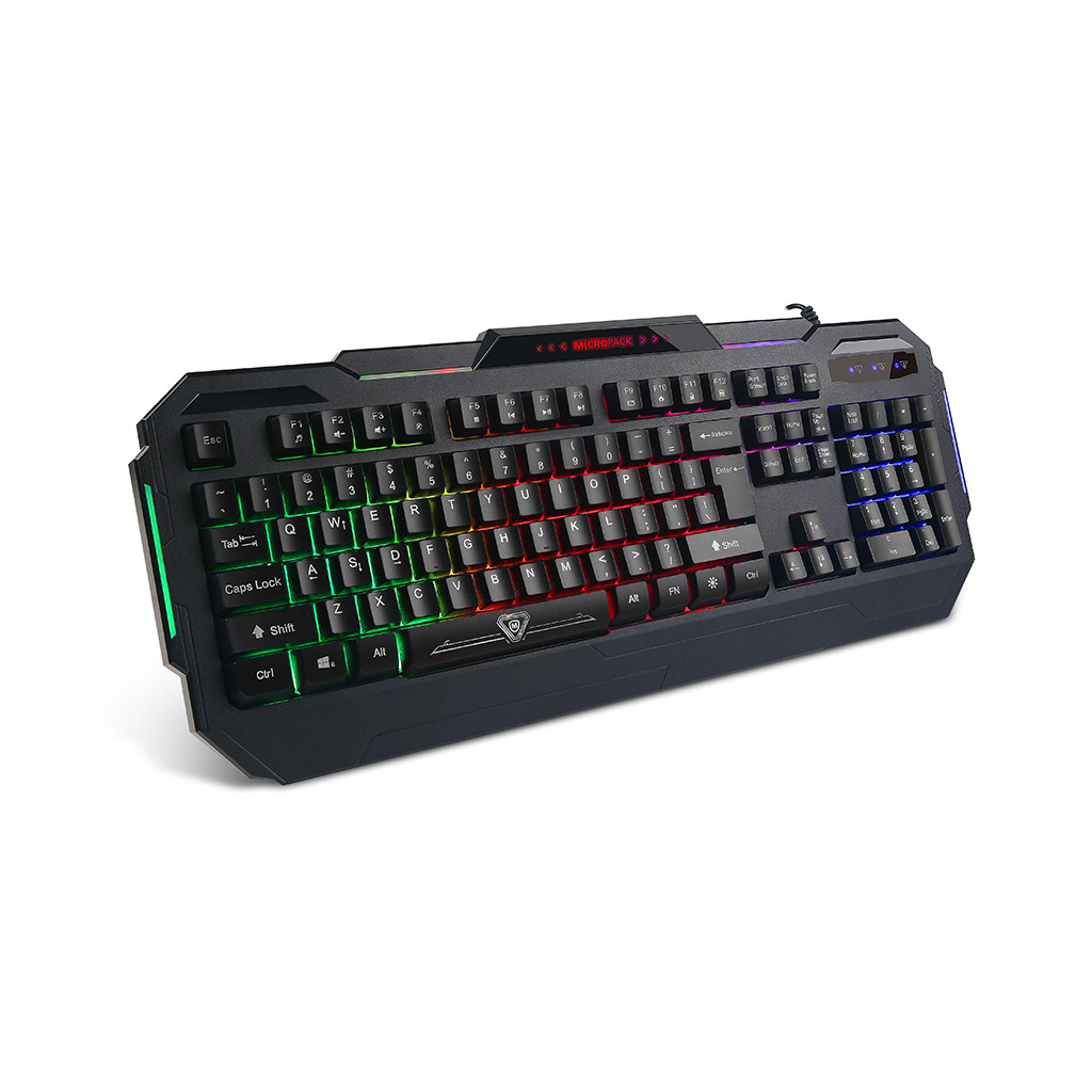 Bàn phím Gaming kháng nước đèn nền cầu vòng MicroPack CUPID GK-10