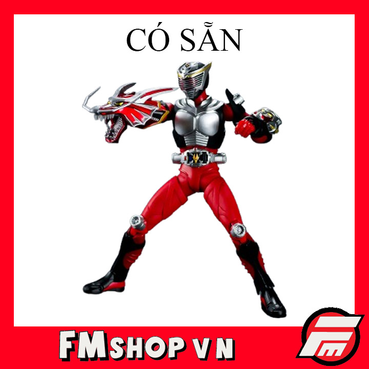 (2nd-Khớp Chốt Phai Sơn) Mô Hình Nhân Vật SHF Kamen Rider Ryuki + Dragreder