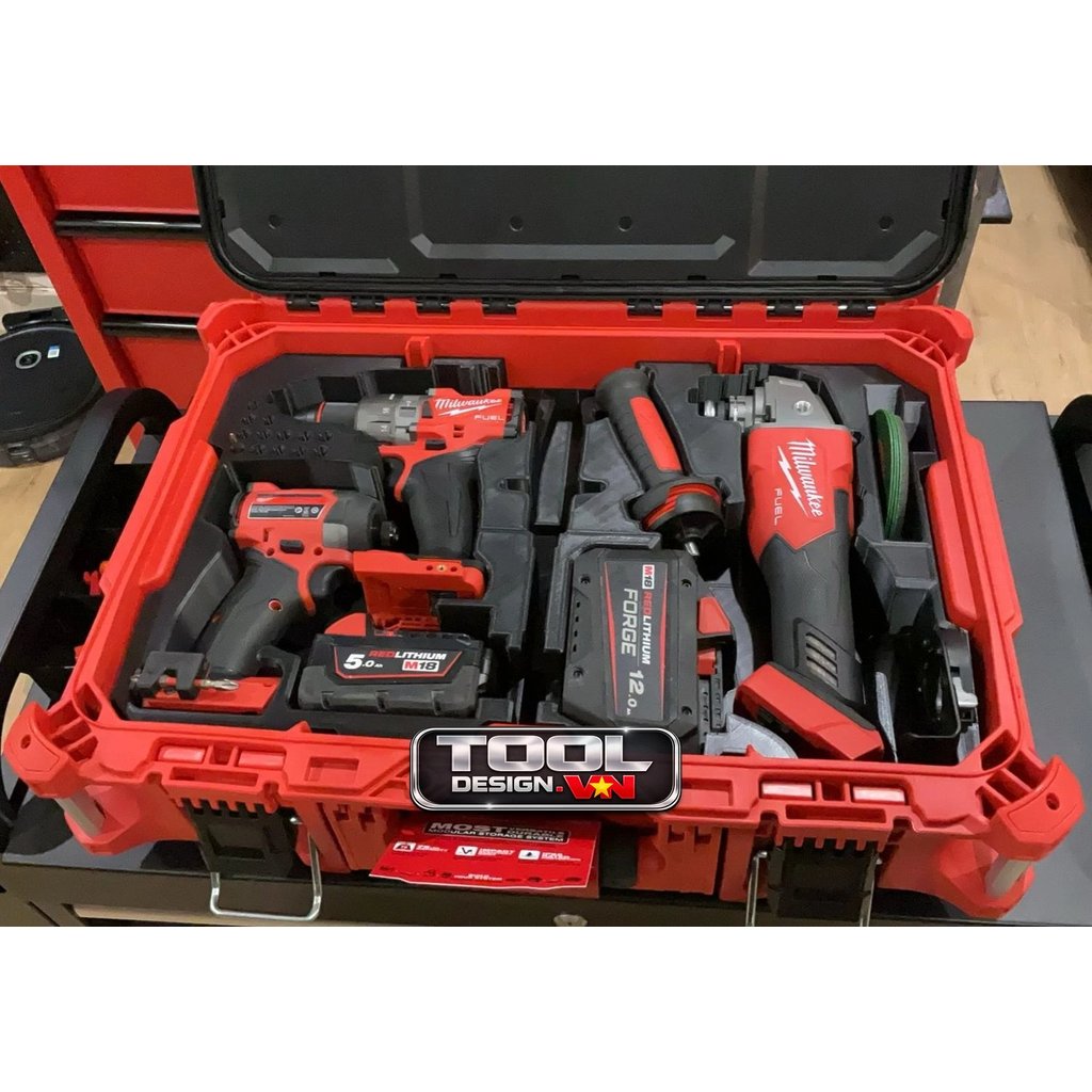 Khay đựng Packout 8424 cho Set M18 Milwaukee - Tool Design Vn