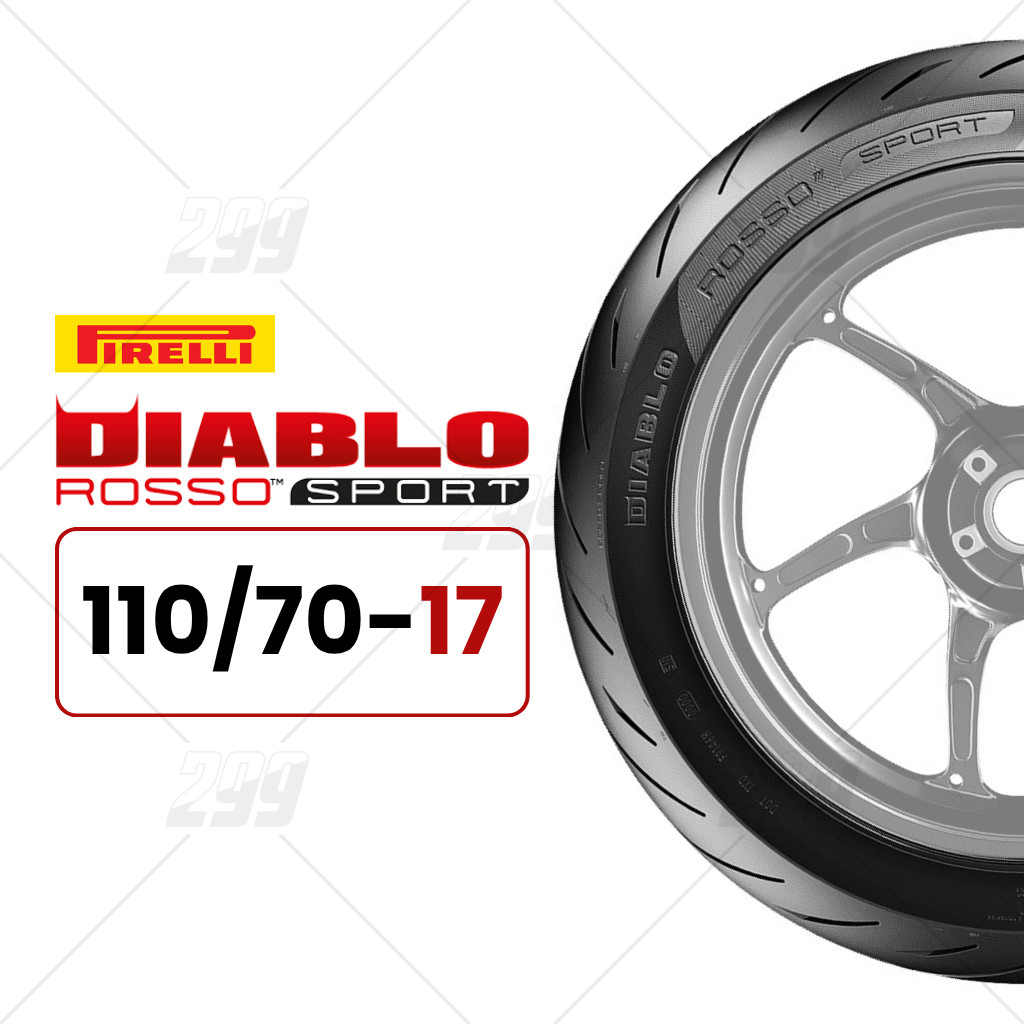 Vỏ xe Pirelli Diablo Rosso Sport 110/70-17