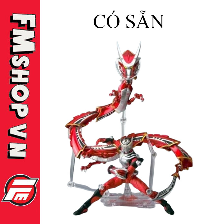(2nd-Khớp Chốt Phai Sơn) Mô Hình Nhân Vật SHF Kamen Rider Ryuki + Dragreder