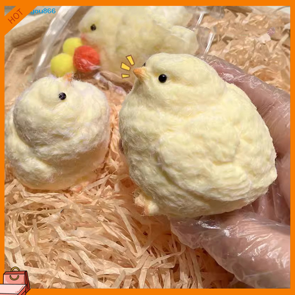 [SNY]☆Handmade Gà Con Giảm Căng Thẳng Đồ Chơi Túi Kích Thước Siêu Mềm Gà Bóp Thần Tài Đồ Chơi Lo Âu 