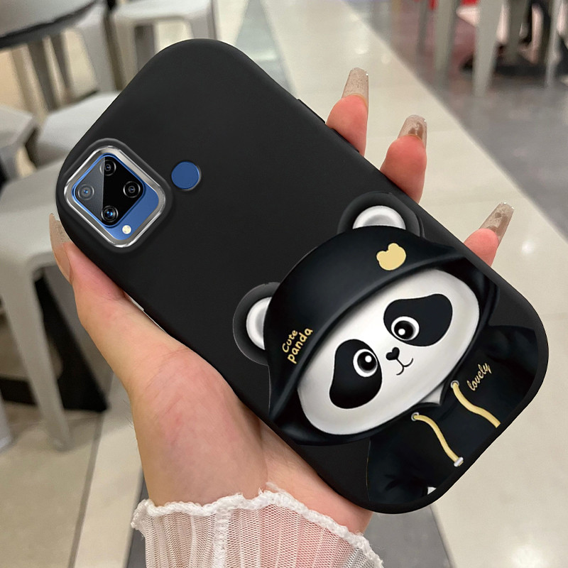 Ốp Lưng Áp dụng cho Realme C15 Case Hoạt hình Gấu trúc