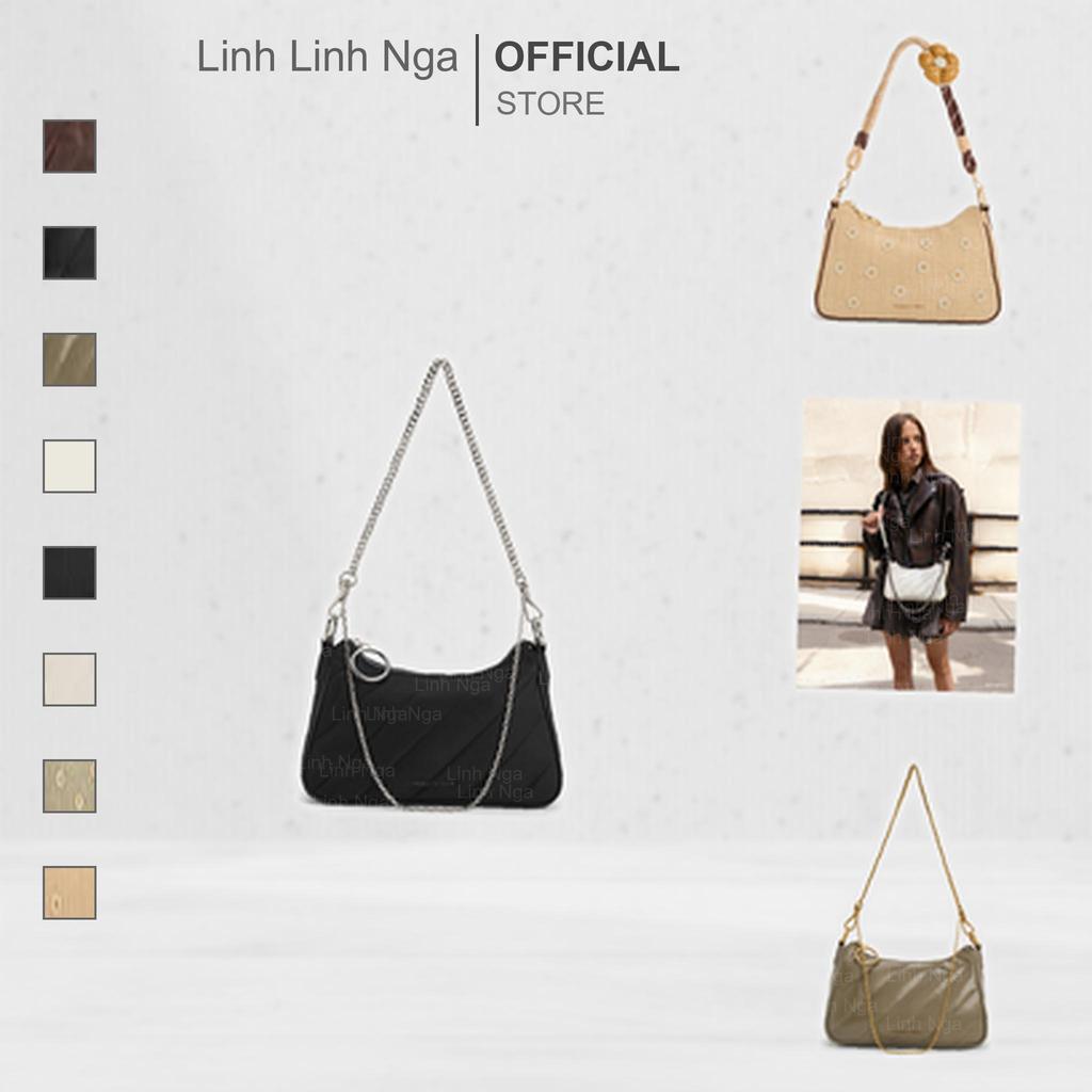 Túi С&Κ Philomena Nylon Puffy Chain-Strap Crossbody Bag - CK2-80151347 chính hãng đủ bill