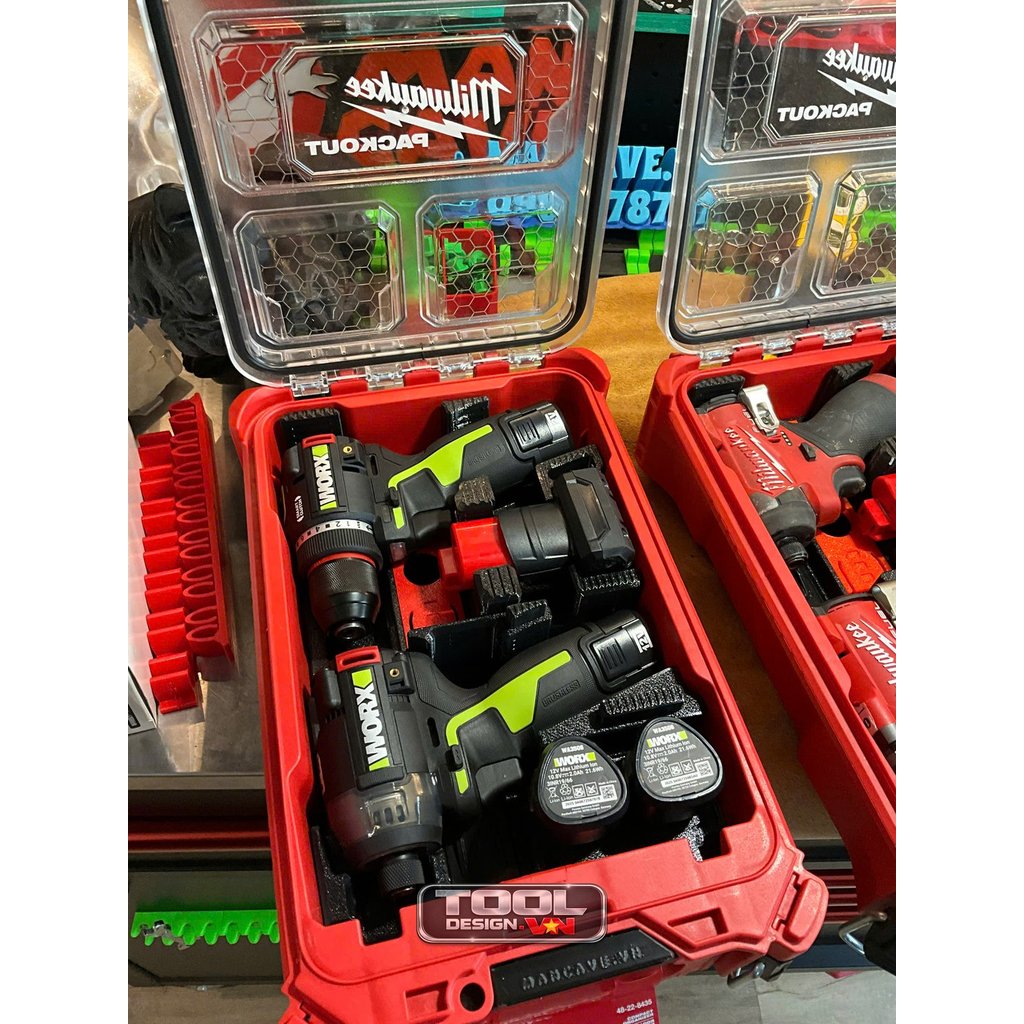 Khay đựng Packout WORX WU138 & WU135 - Tool Design Vn