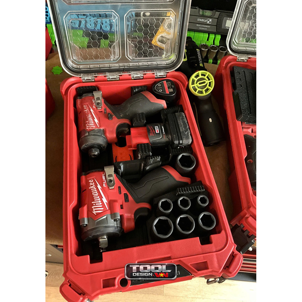 Khay packout Bulong M12 Gen 2 và FID2/FPD2 - Tool Design Vn