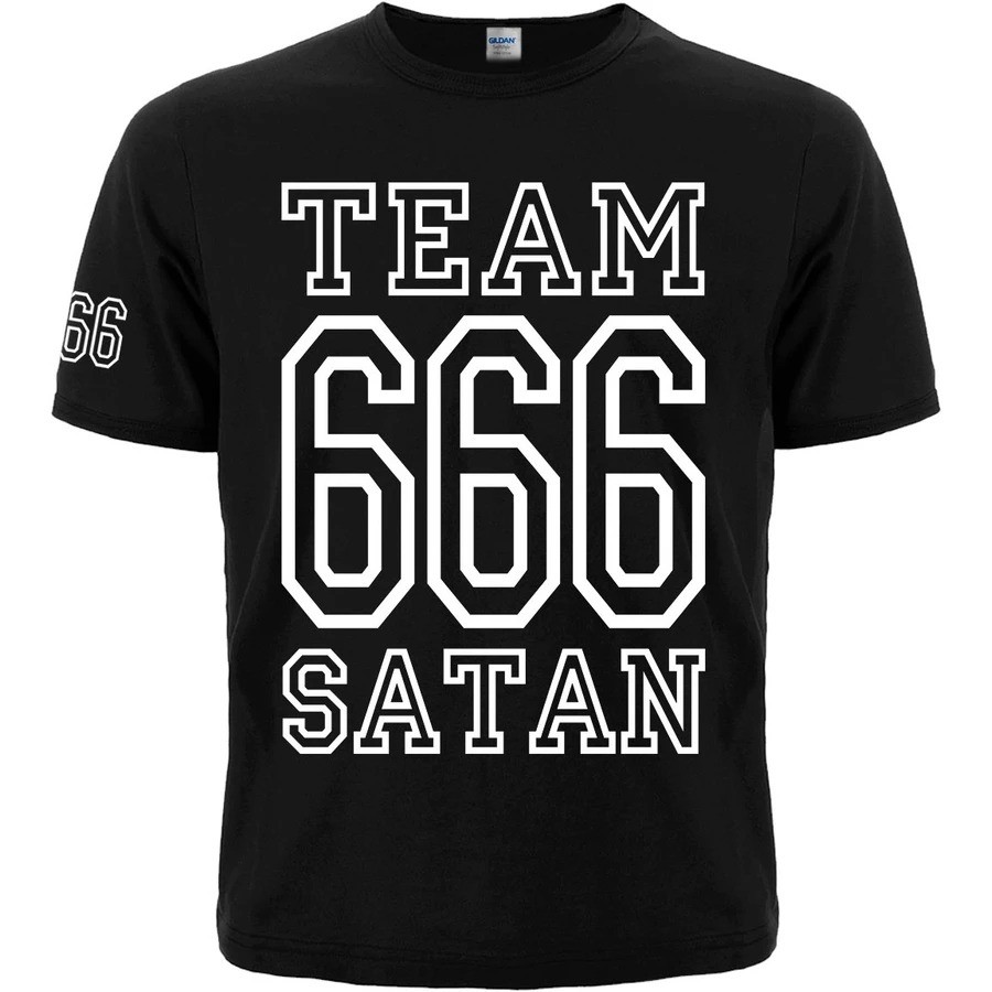 Team Satan - Áo thun 666