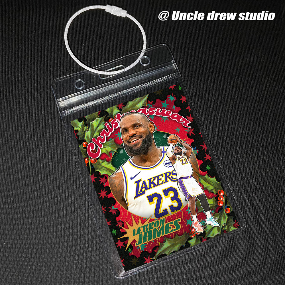 Drew Original LeBrown James James James James Giáng Sinh Showdown Kỷ Niệm Tự Chế Phong Cách Mới Quạt