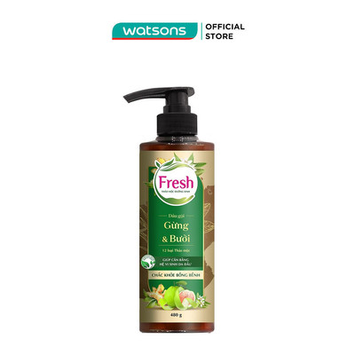 Dầu Gội Fresh Thảo Mộc Dưỡng Sinh Chắc Khoẻ Bồng Bềnh 480g