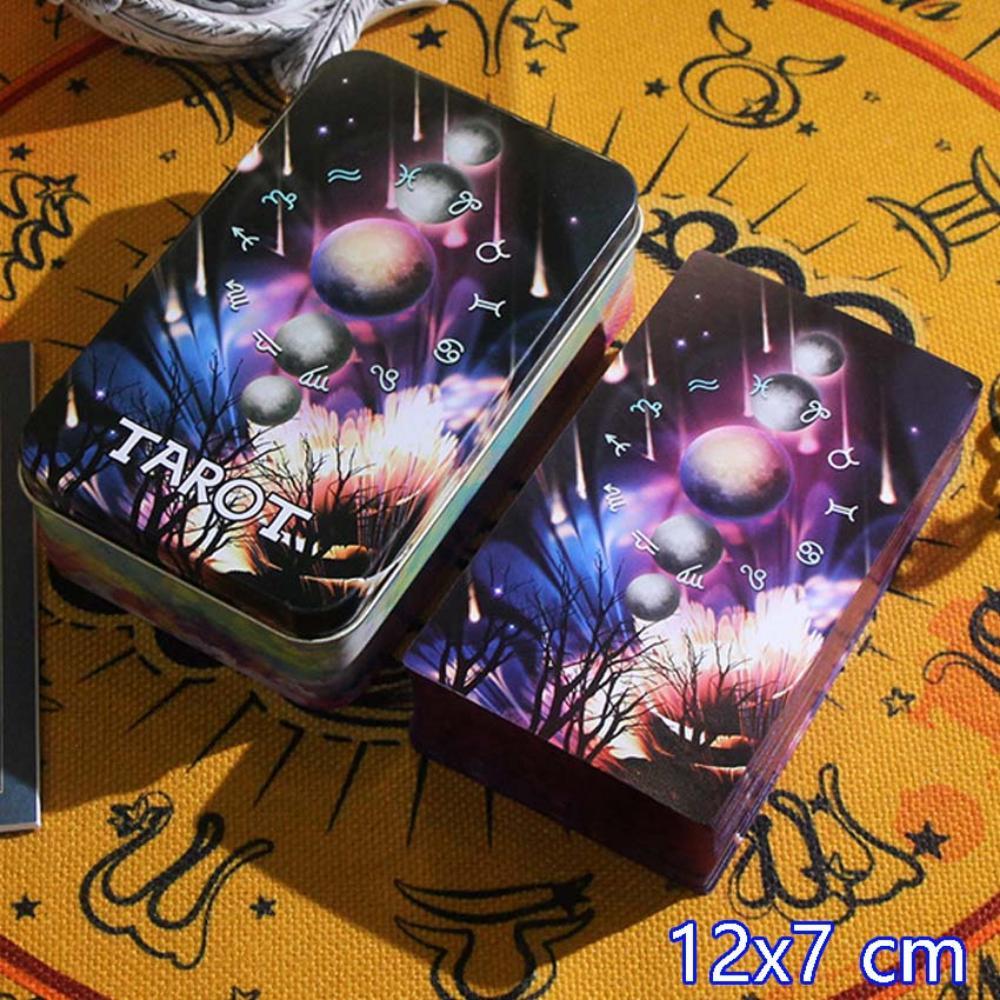 12x7 cm Iron Learning Tarot Từ khóa trò chơi bài Tarot