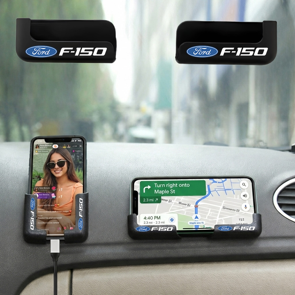 Dành Cho Xe Ford F-150 Dính Giá Đỡ Điện Thoại Trung Tâm Bảng Điều Khiển Gắn Bảng Điều Khiển Giá Đỡ C