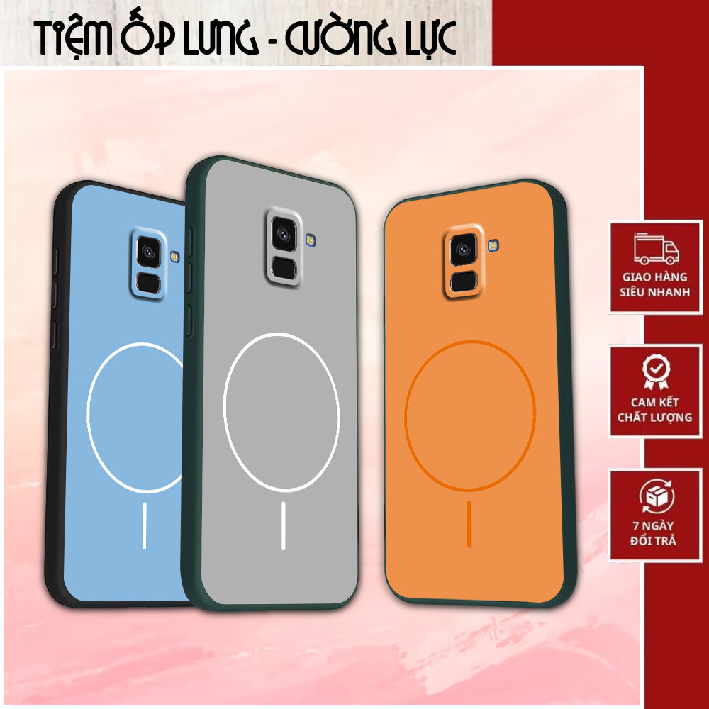 Ốp lưng Samsung A5 2018 / A8 2018 / A8 Plus / A8+ in hình đơn sắc các mẫu