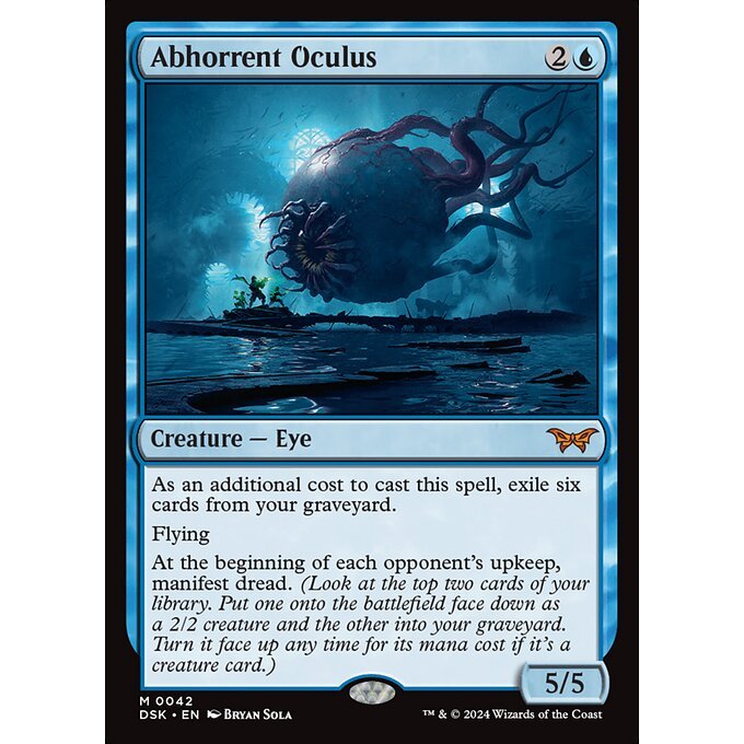 Magic: The Gathering - Duskmourn: House of Horror - Abhorrent Oculus (42)
