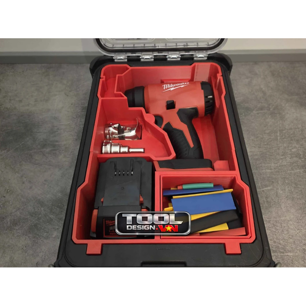 Khay đựng Milwaukee M18 Heat Gun (2688-20 / M18 BH) - Tool Design Vn
