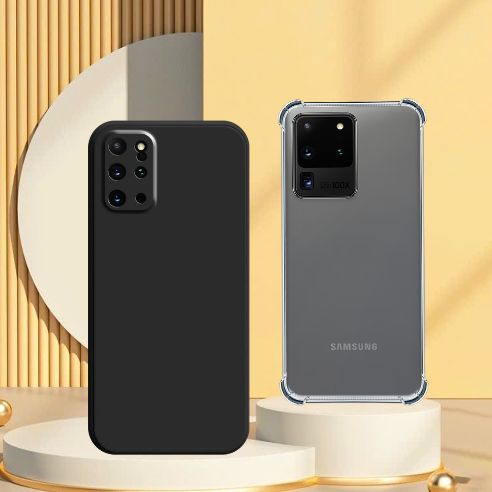 Ốp lưng Samsung S20 / S20 Plus / S20+ / S20 Ultra / S20 FE ốp trong chống sốc và ốp tpu dẻo đen