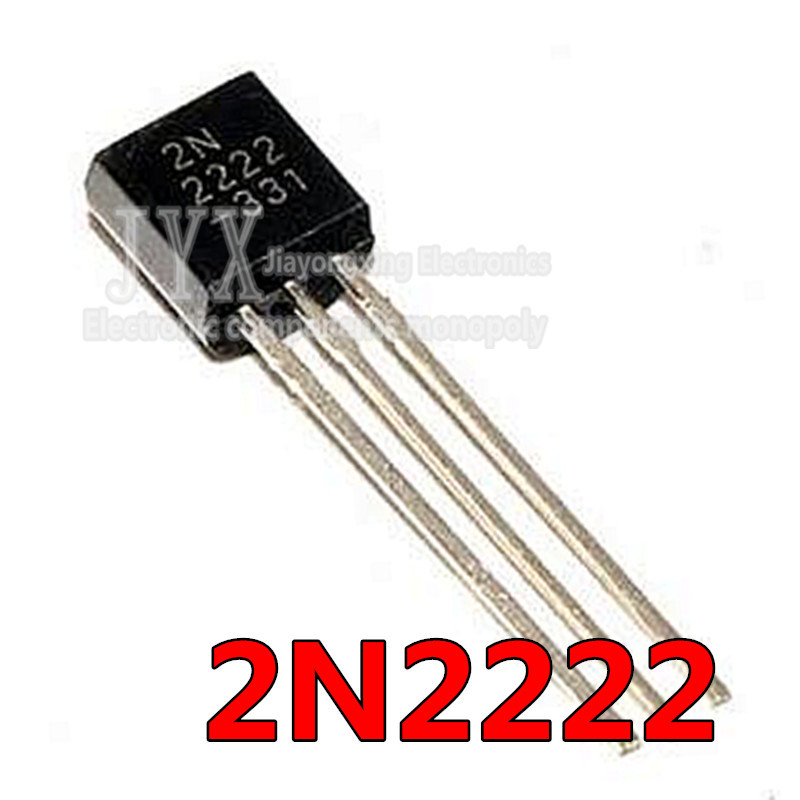 100 CÁI 2N2222 2N2222A ĐẾN 92 TO92 Transistor IC mới và nguyên bản