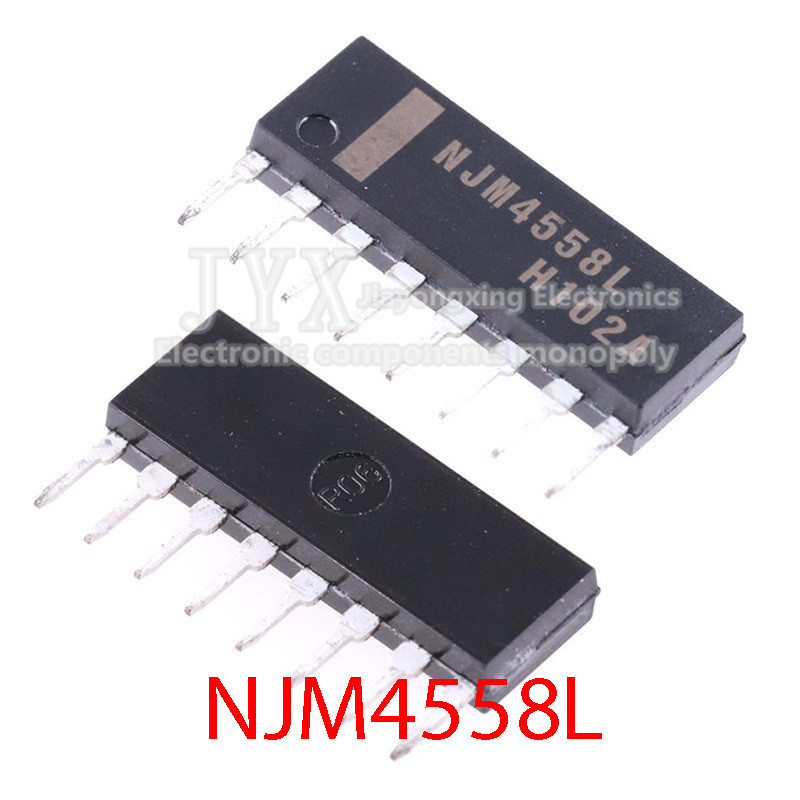 10 CHIẾC NJM4558L SIP8 NJM4558 SIP 4558L SIP 8 NJM4558LD IC mới và nguyên bản