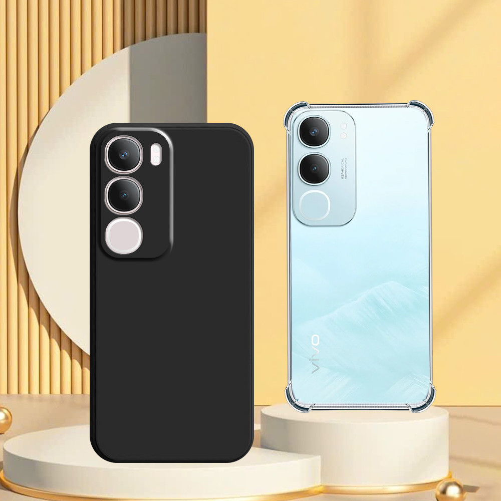 Ốp lưng Vivo Y19s / Y19s Pro ốp trong chống sốc và ốp tpu dẻo đen