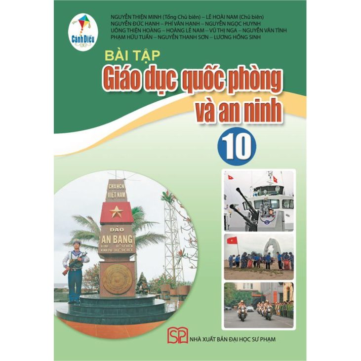 Sách - Bài tập Giáo dục Quốc phòng và An Ninh 10 (Cánh Diều)