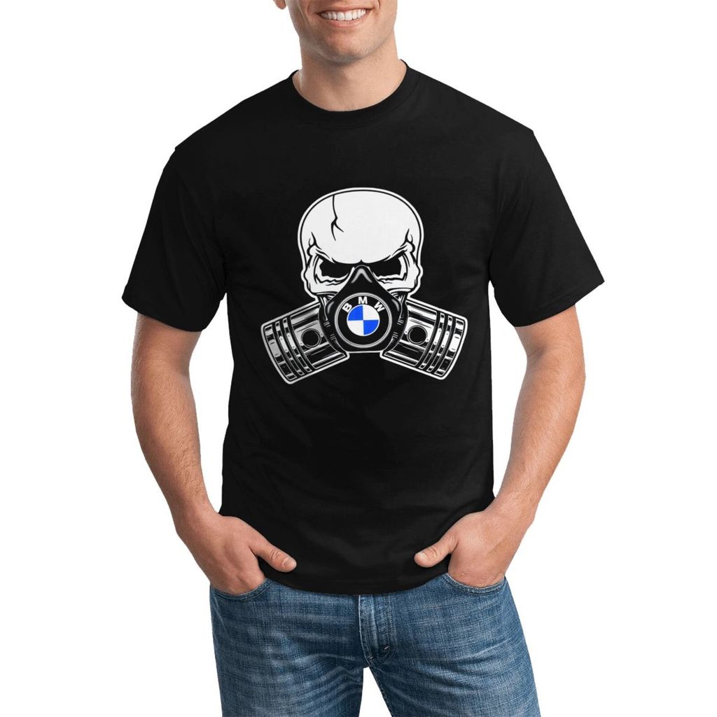 Áo thun Cotton Bmw Skull Gs Bmw Nhẹ Plus Size cho thời tiết ấm áp