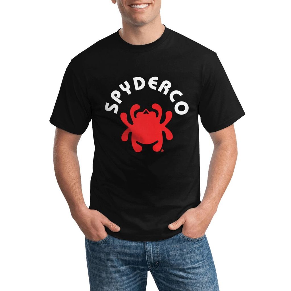 Hot Item Spyderco Logo Nhẹ Plus Size Áo Cotton Cho Thời Tiết Ấm Áp