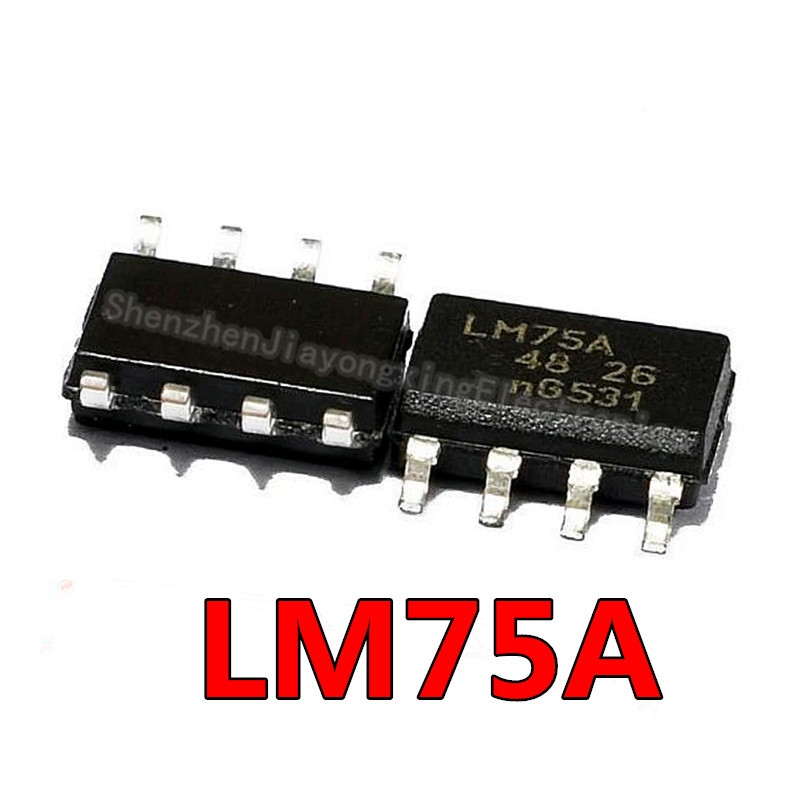 10 Cái / lốc LM75 LM75A LM75AD SOP8 Mới nguyên bản tại chỗ bán chạy