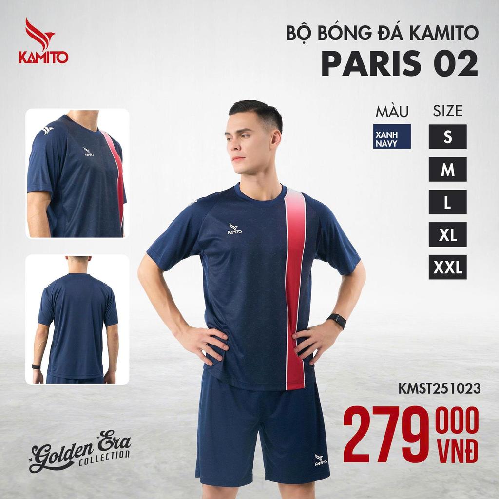 Bộ Quần Áo Bóng Đá Kamito Paris 02, Bộ Đồ Đá Banh Kamito Paris 02, Đồ Thể Thao Kamito