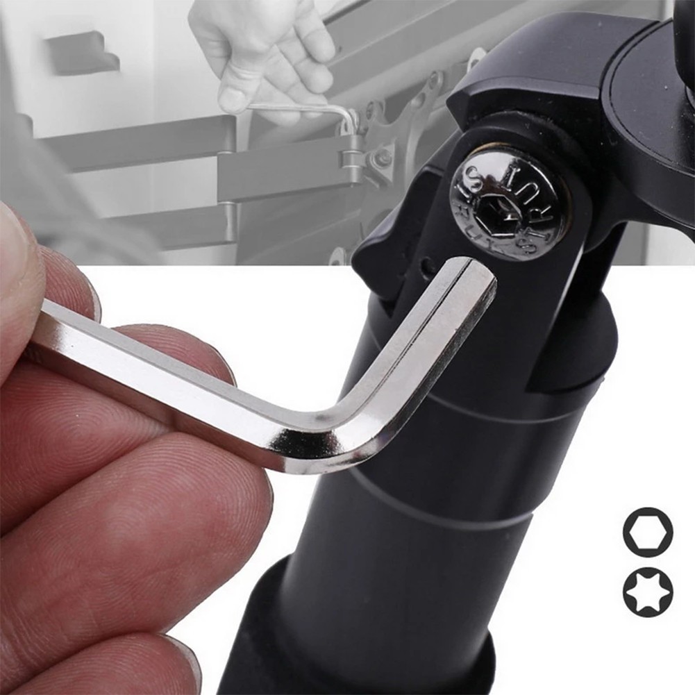 [stock] 5 / 8 / 11 Chiếc Cờ Lê Lục Giác Cờ Lê Inch Cờ Lê L Kích Thước Cờ Lê Lục Giác Ngắn Bộ Chìa Kh